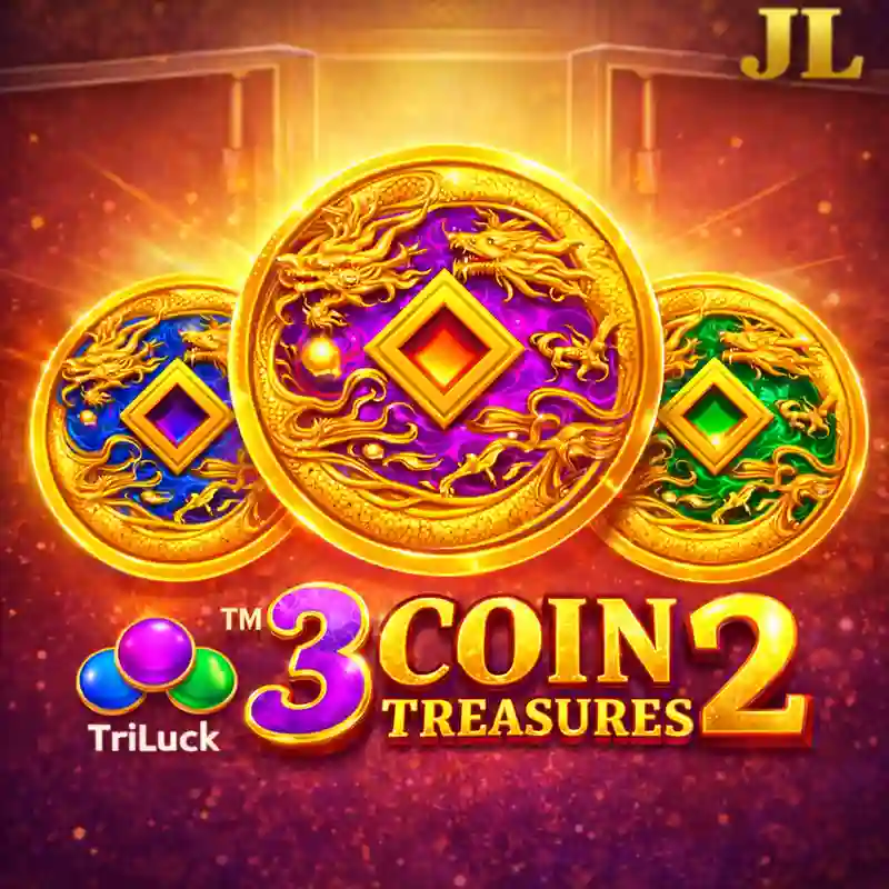 3 Coin Treasures 2 Slot Game u888abc