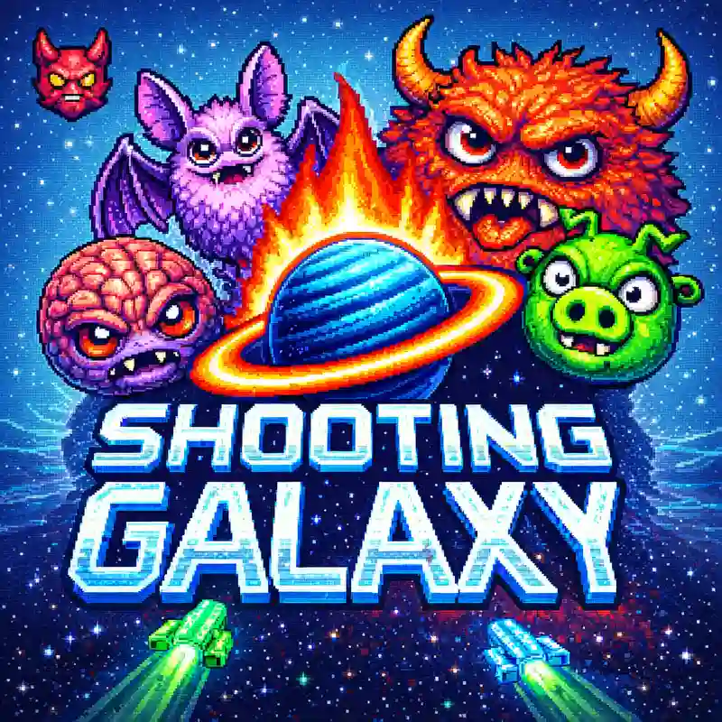 Shooting Galaxy online casino game interface